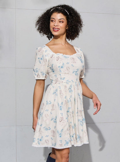 Vestido Disney Princess con flores y caballos