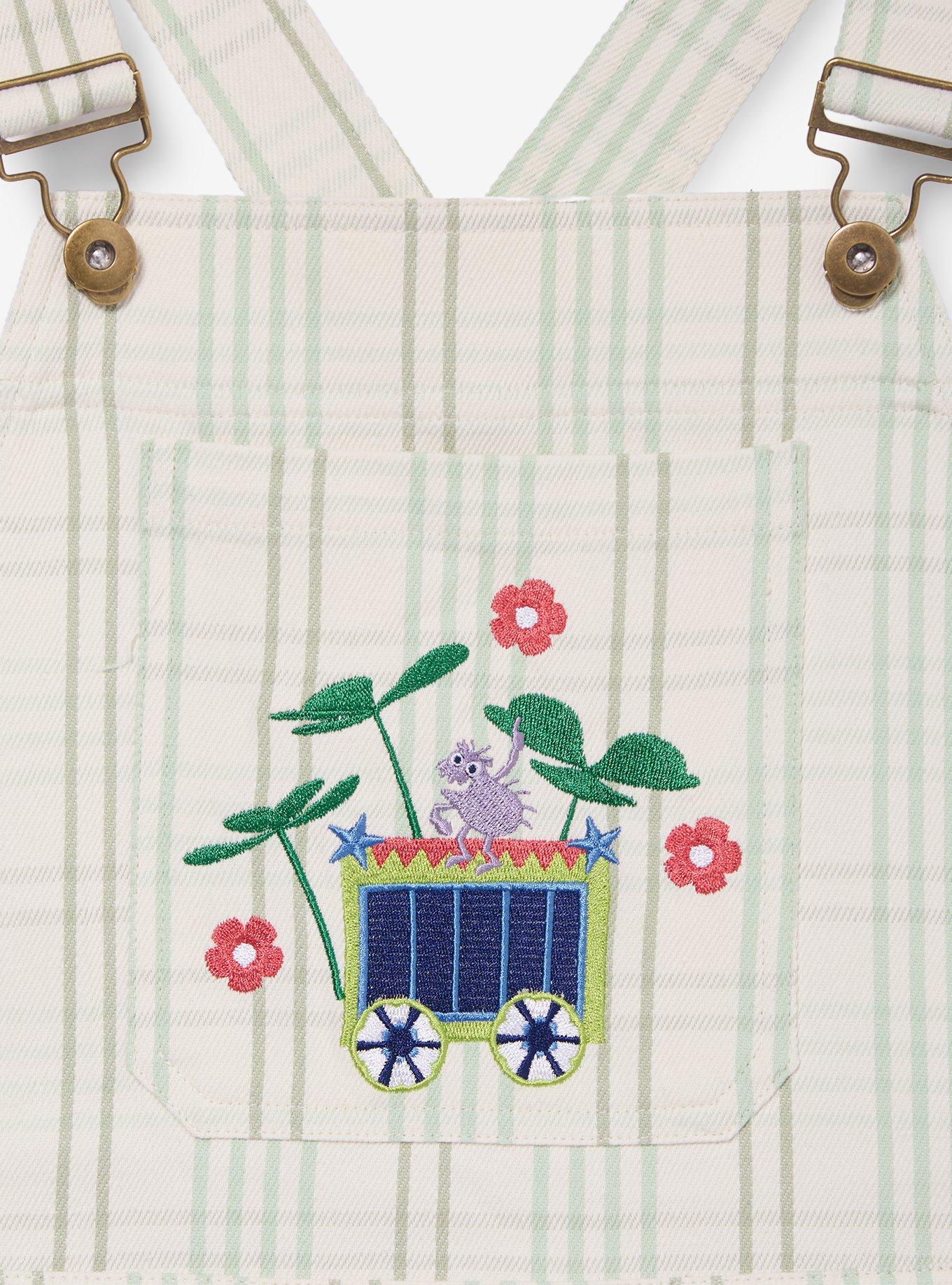 Vestido jardinera a cuadros A Bug's Life tallas plus