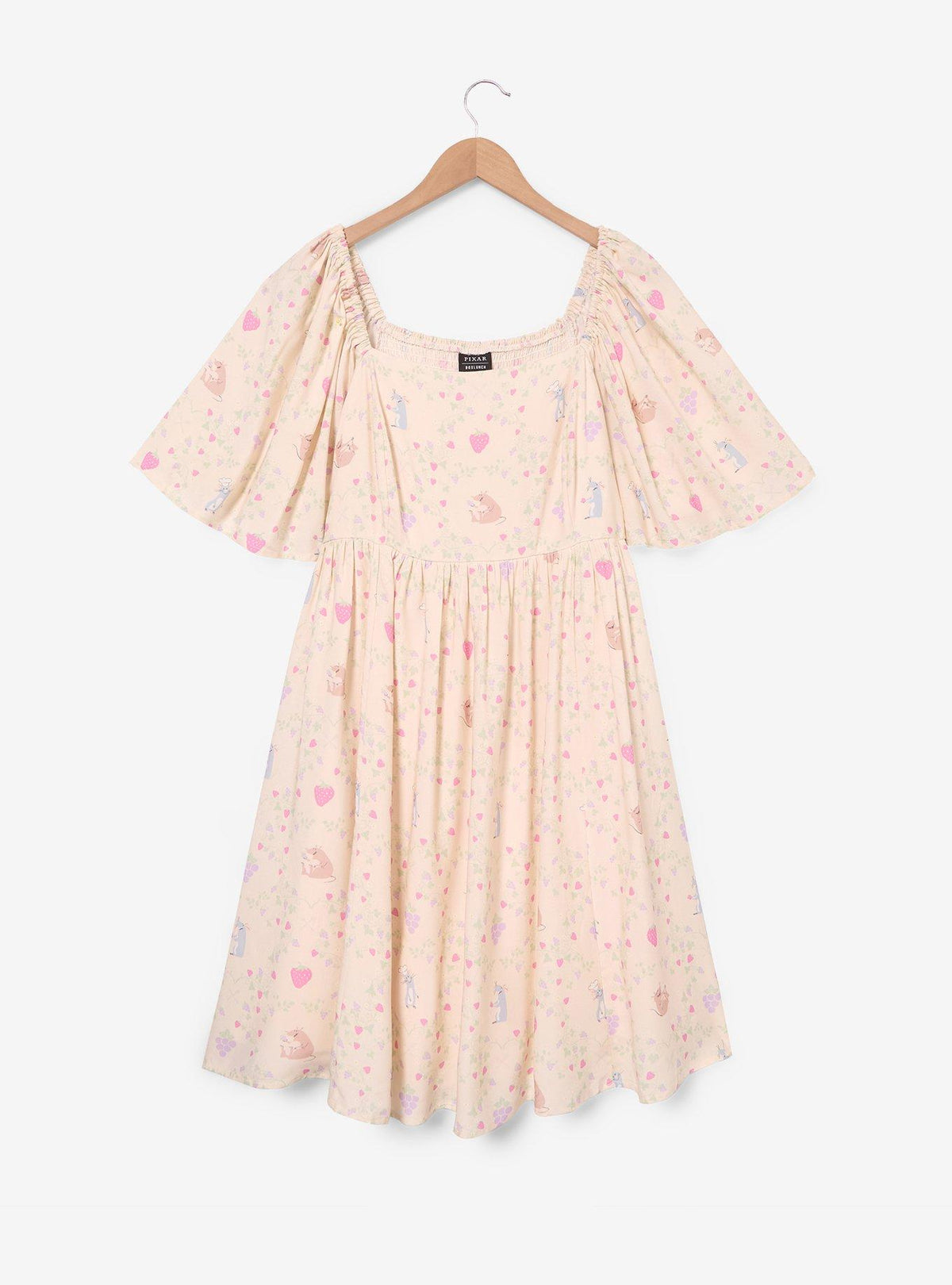 Vestido plus Ratatouille con frutillas