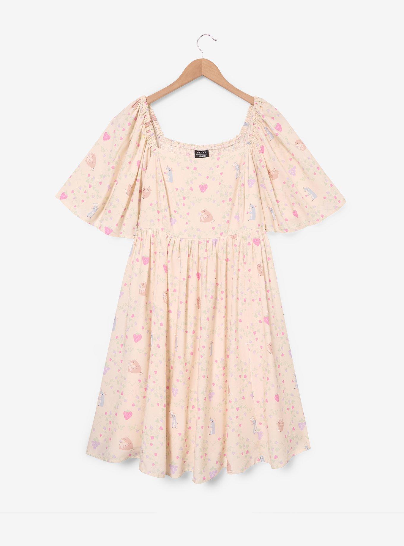 Vestido plus Ratatouille con frutillas