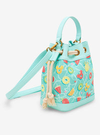 Cartera tipo bucket Disney con flotadores de Mickey Mouse