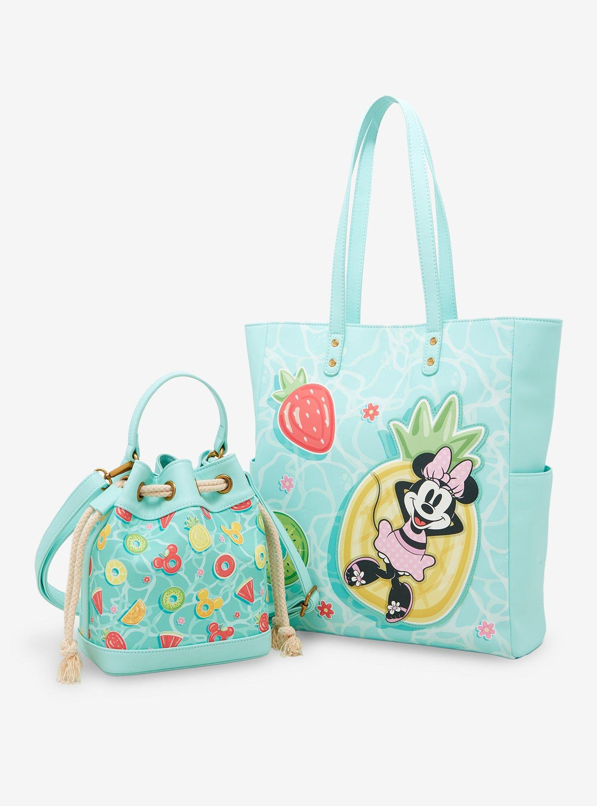 Cartera tipo bucket Disney con flotadores de Mickey Mouse
