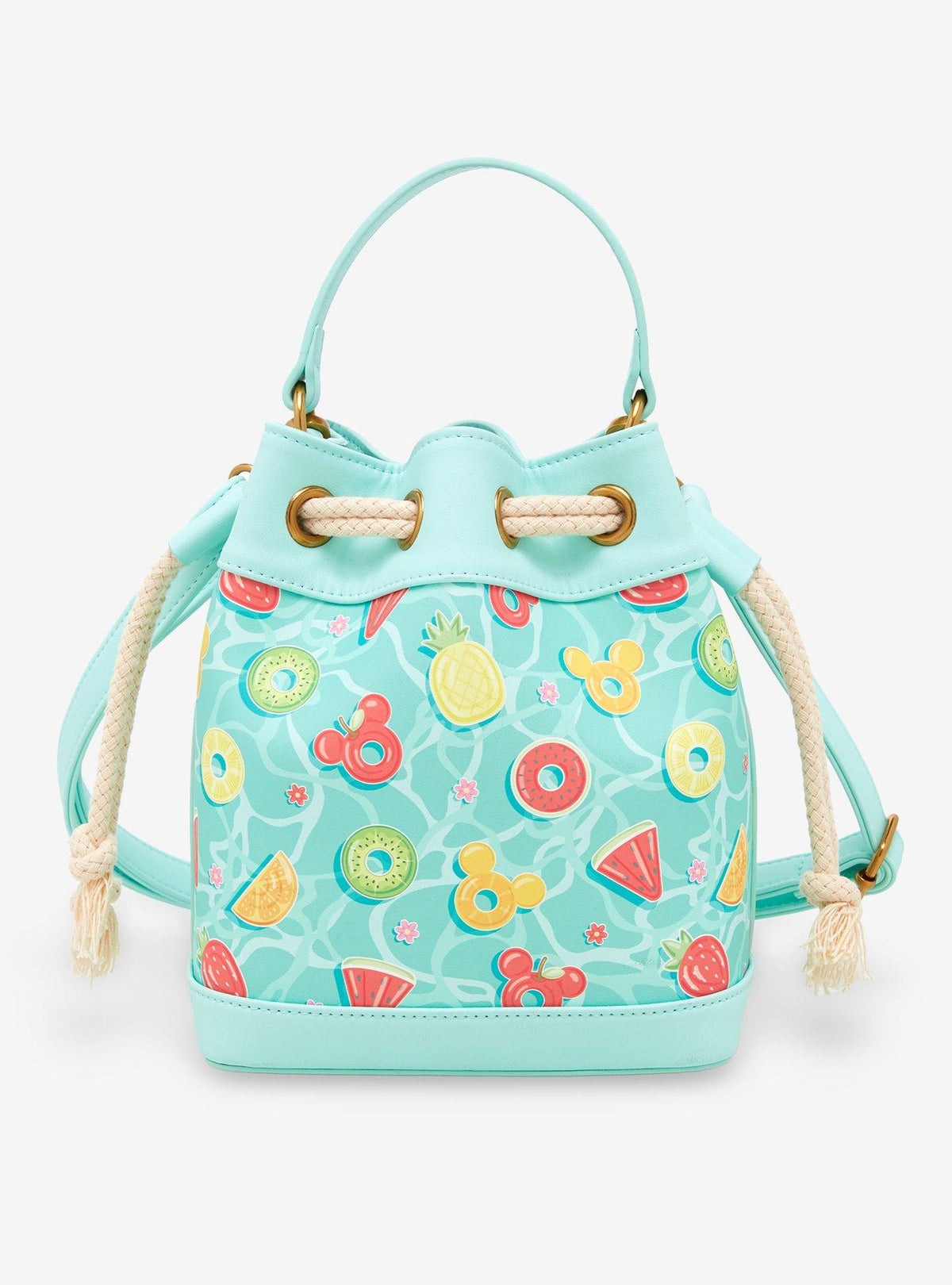 Cartera tipo bucket Disney con flotadores de Mickey Mouse