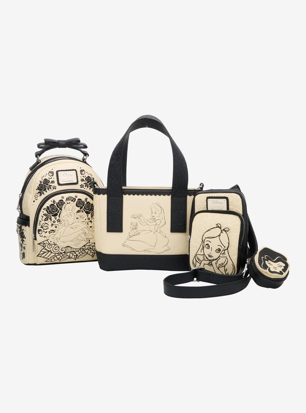Bolso tote cruzado Disney Alicia en el País de las Maravillas