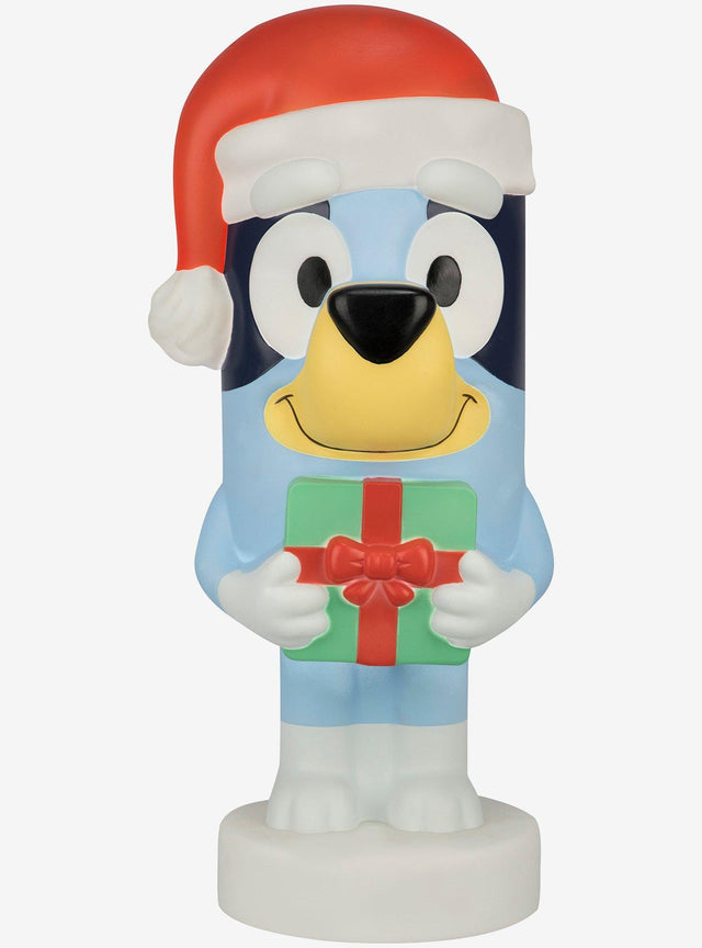 Adorno navideño iluminado de Bluey