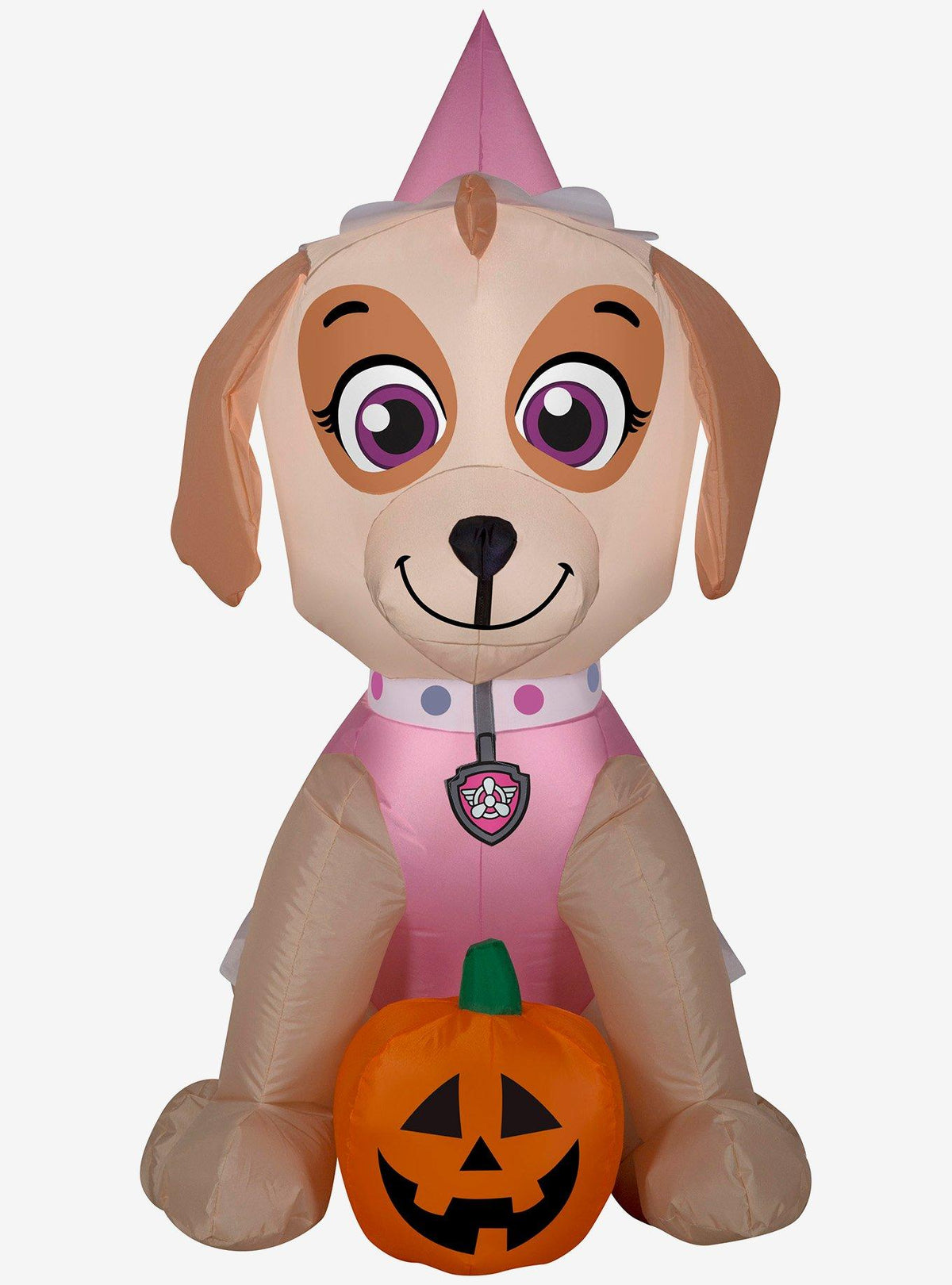 Inflable de Skye de PAW Patrol con calabaza