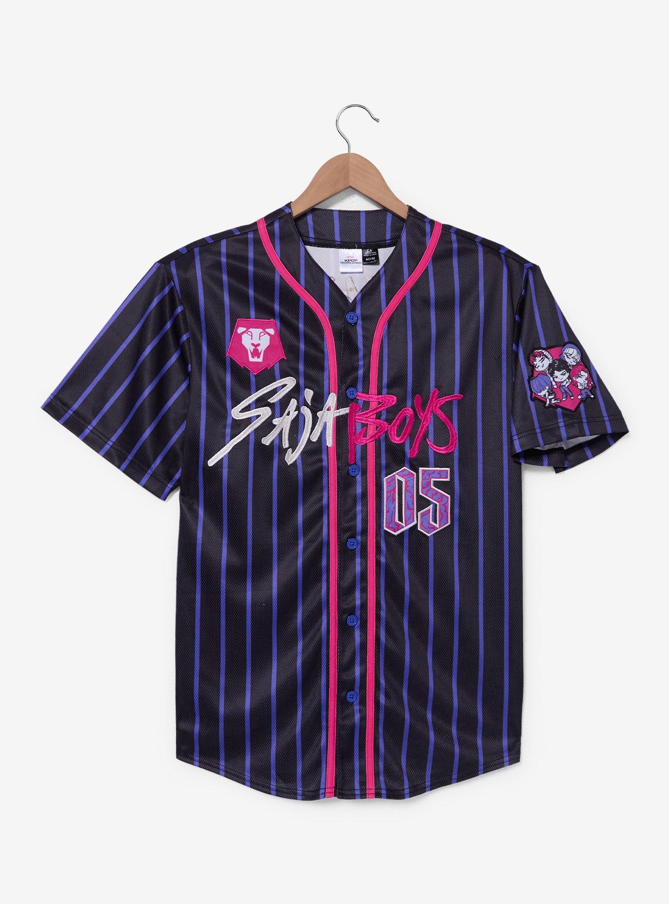 Camiseta de béisbol Saja Boys de KPop Demon Hunters