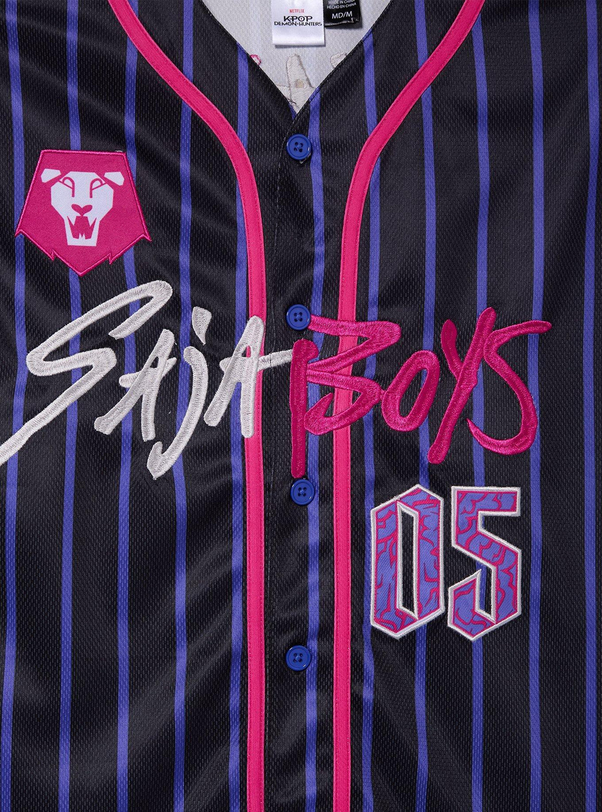 Camiseta de béisbol Saja Boys de KPop Demon Hunters