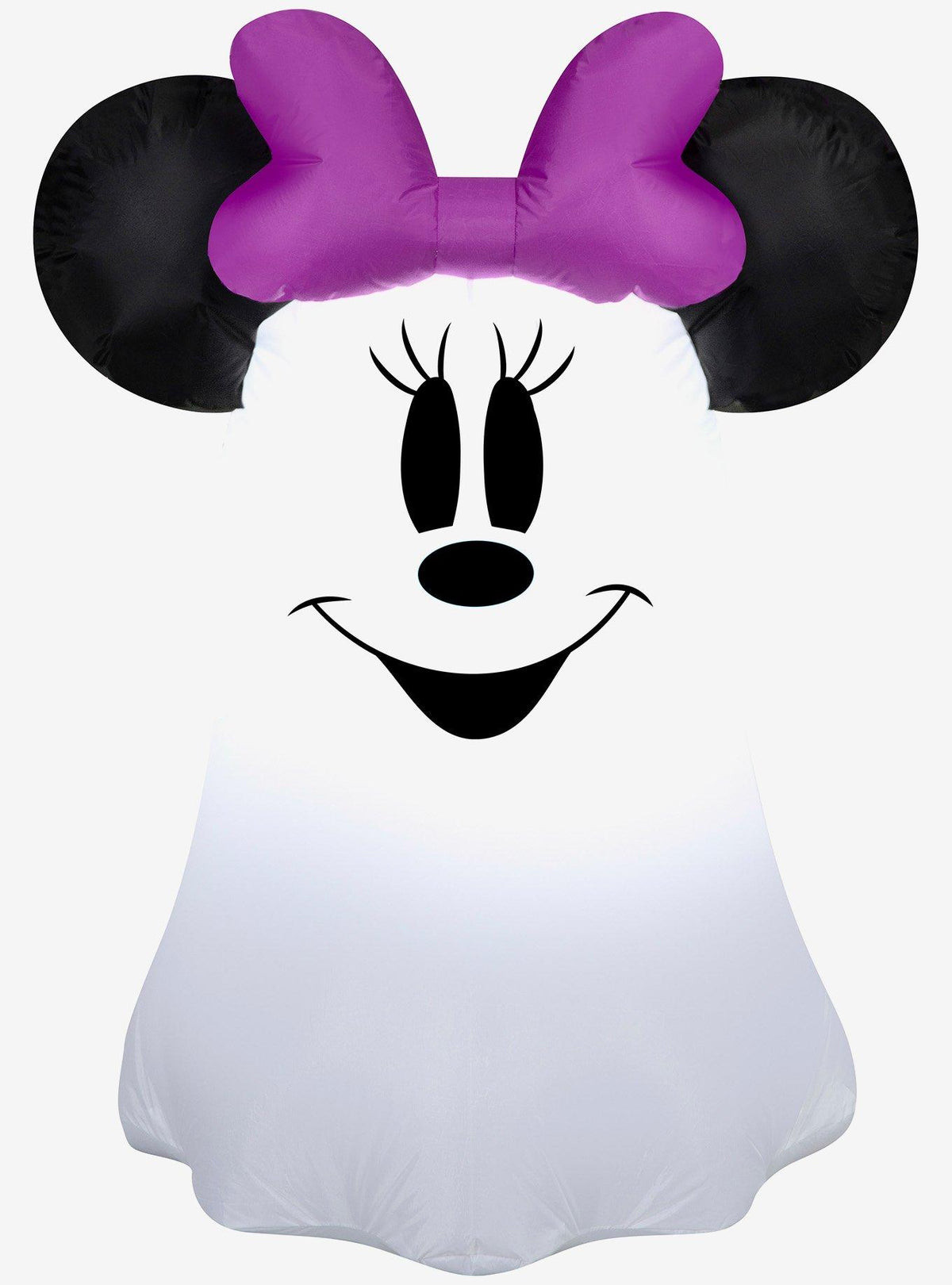 Minnie Mouse inflable de Halloween con diseño de fantasma
