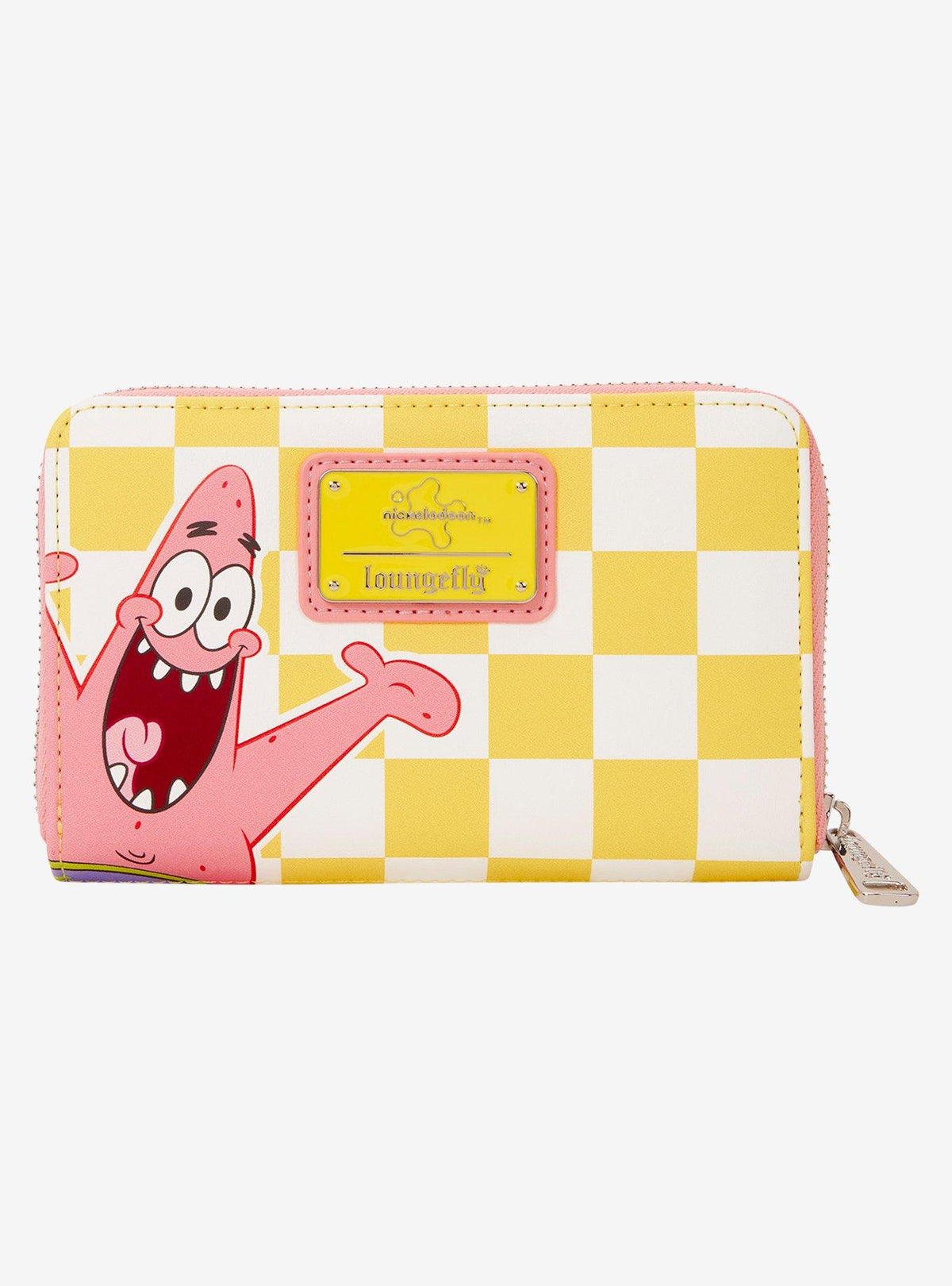 Billetera a cuadros de Bob Esponja y Patricio