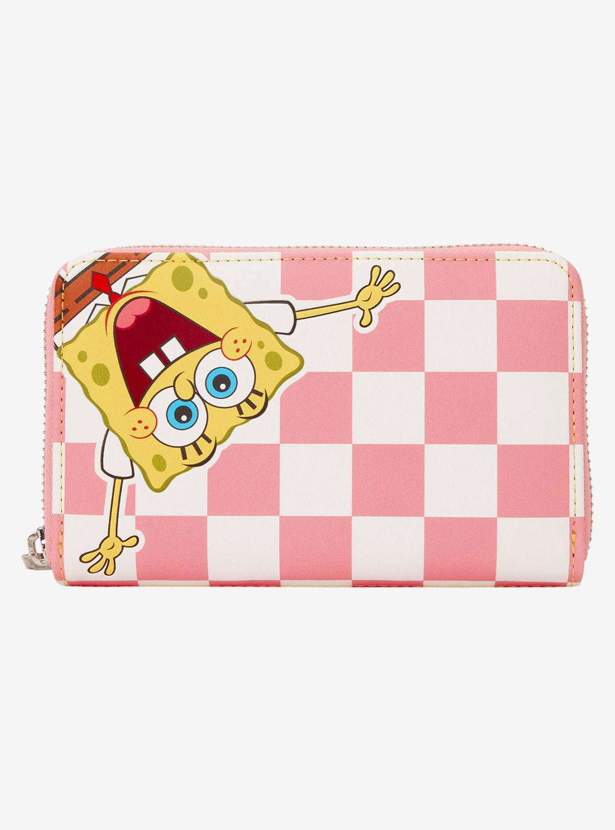 Billetera a cuadros de Bob Esponja y Patricio