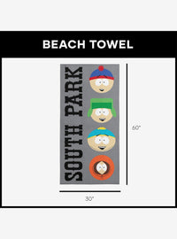 Toalla de Playa South Park Core Four Friends