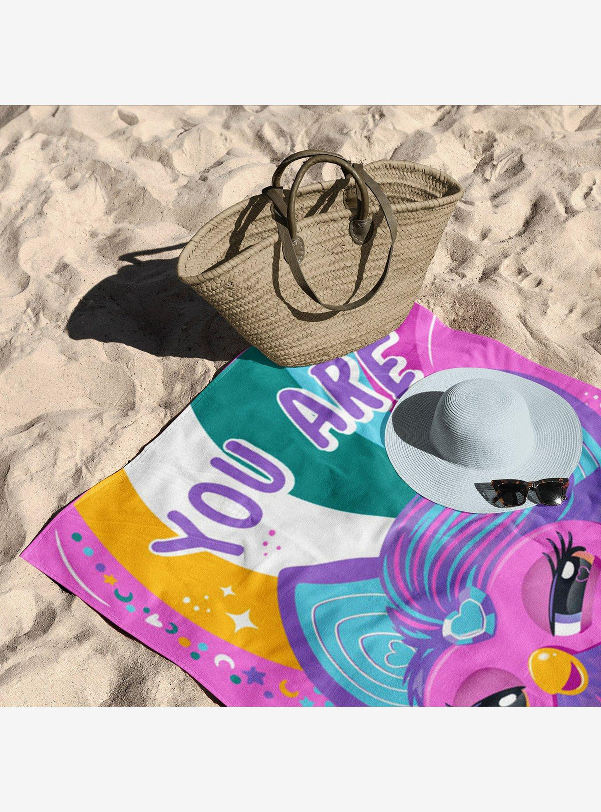 Toalla de playa Furby You Are Wonderful