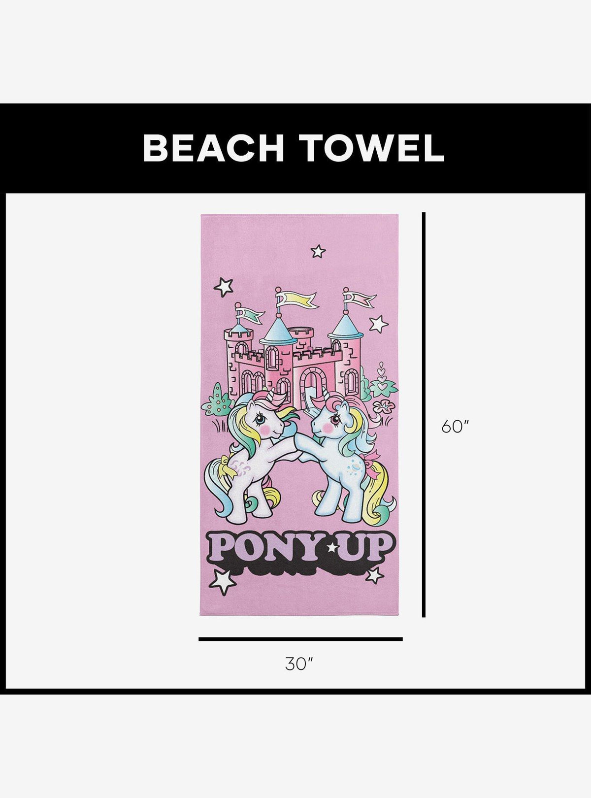Toalla de playa My Little Pony Pony Up