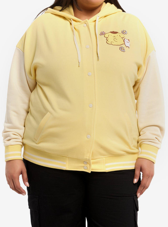 Chaqueta varsity Pompompurin y Muffin talla plus