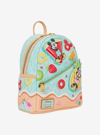 Mochila mini Disney Mickey & Minnie con escena de playa