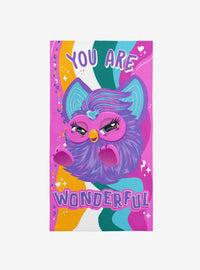 Toalla de playa de microfibra Furby: Eres maravilloso