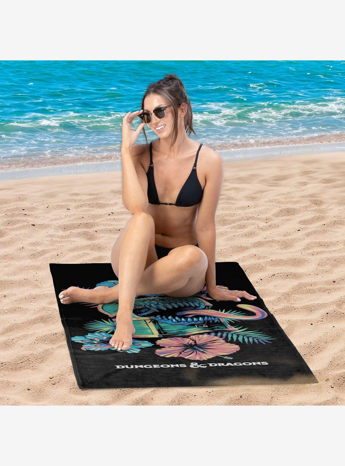 Toalla de playa Mimic tropical de Dungeons & Dragons