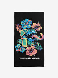 Toalla de playa Mimic tropical de Dungeons & Dragons