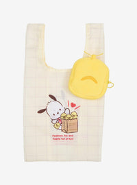 Bolso reutilizable de Pochacco con bolsito Pi-Chans