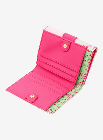 Billetera Disney Mulan con flores de cerezo