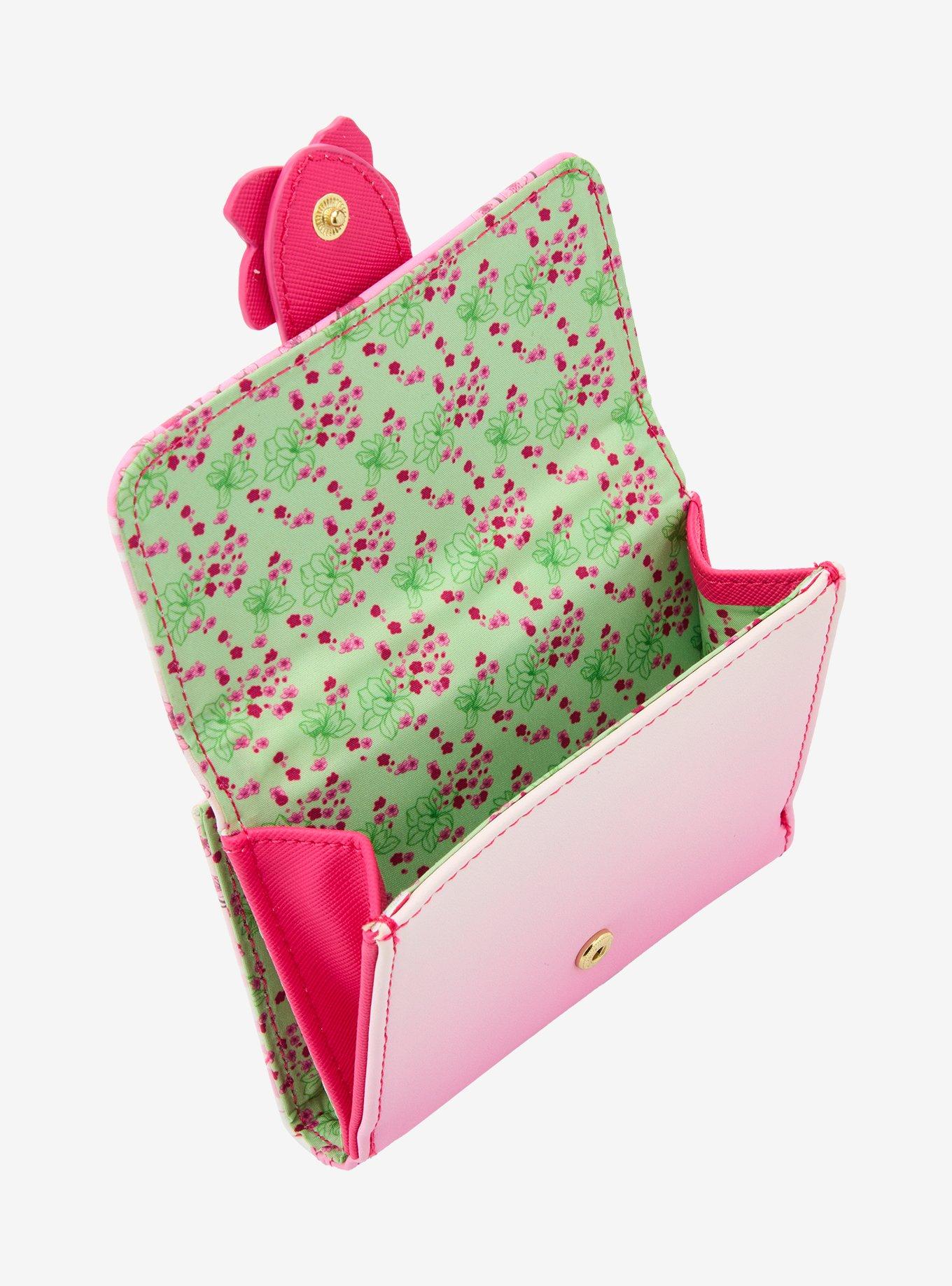 Billetera Disney Mulan con flores de cerezo
