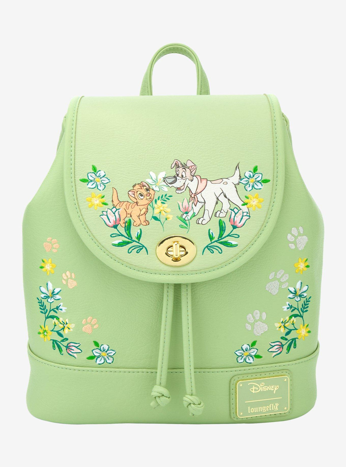 Mini mochila con cordón Disney Oliver y su pandilla