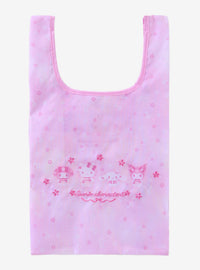 Bolso tote rosado de flores de cerezo Sanrio