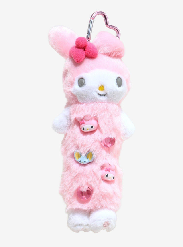 Colgante para bolso My Melody de peluche con cuentas