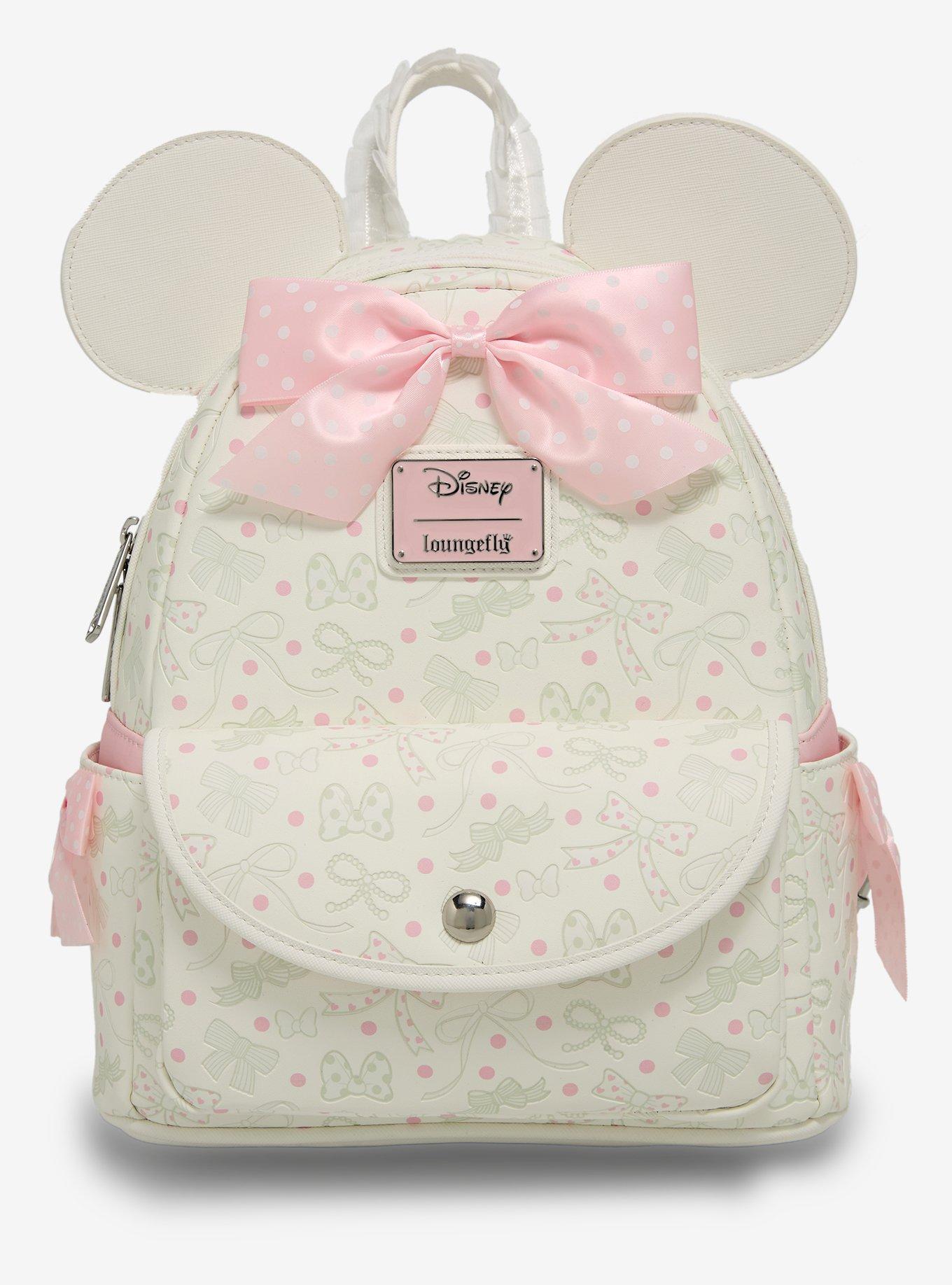 Mochila mini Disney Minnie Mouse con lazos y cintas