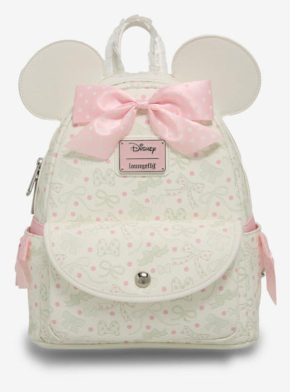 Mochila mini Disney Minnie Mouse con lazos y cintas