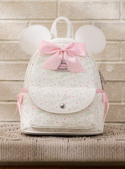 Mochila mini Disney Minnie Mouse con lazos y cintas