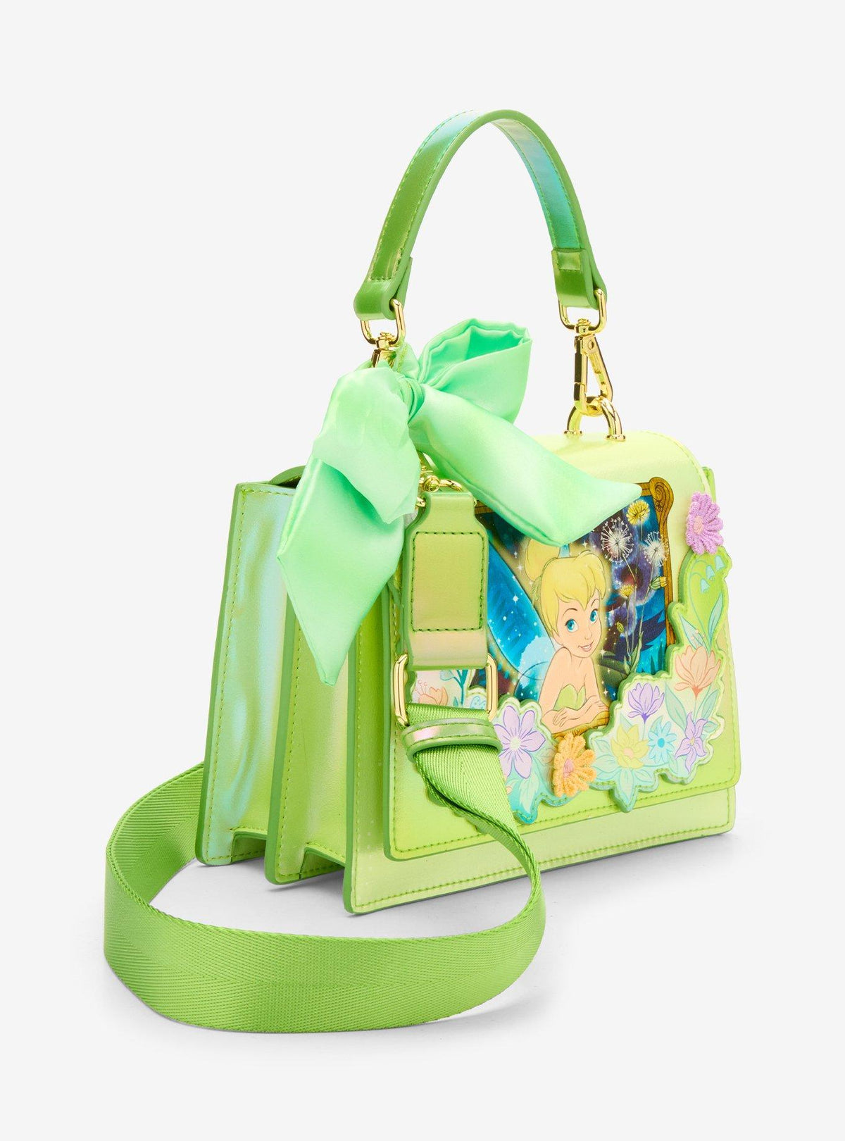 Cartera crossbody iridiscente de Campanita | Peter Pan