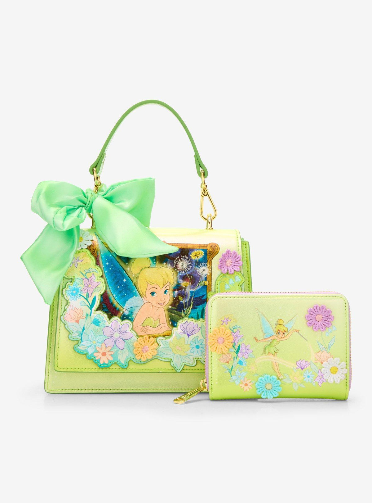 Cartera crossbody iridiscente de Campanita | Peter Pan
