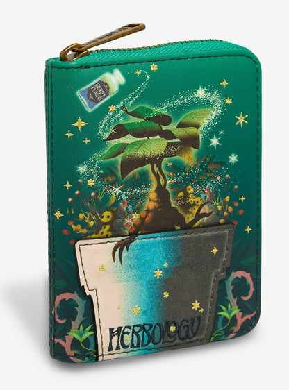 Billetera pequeña Harry Potter Mandrake Herbology