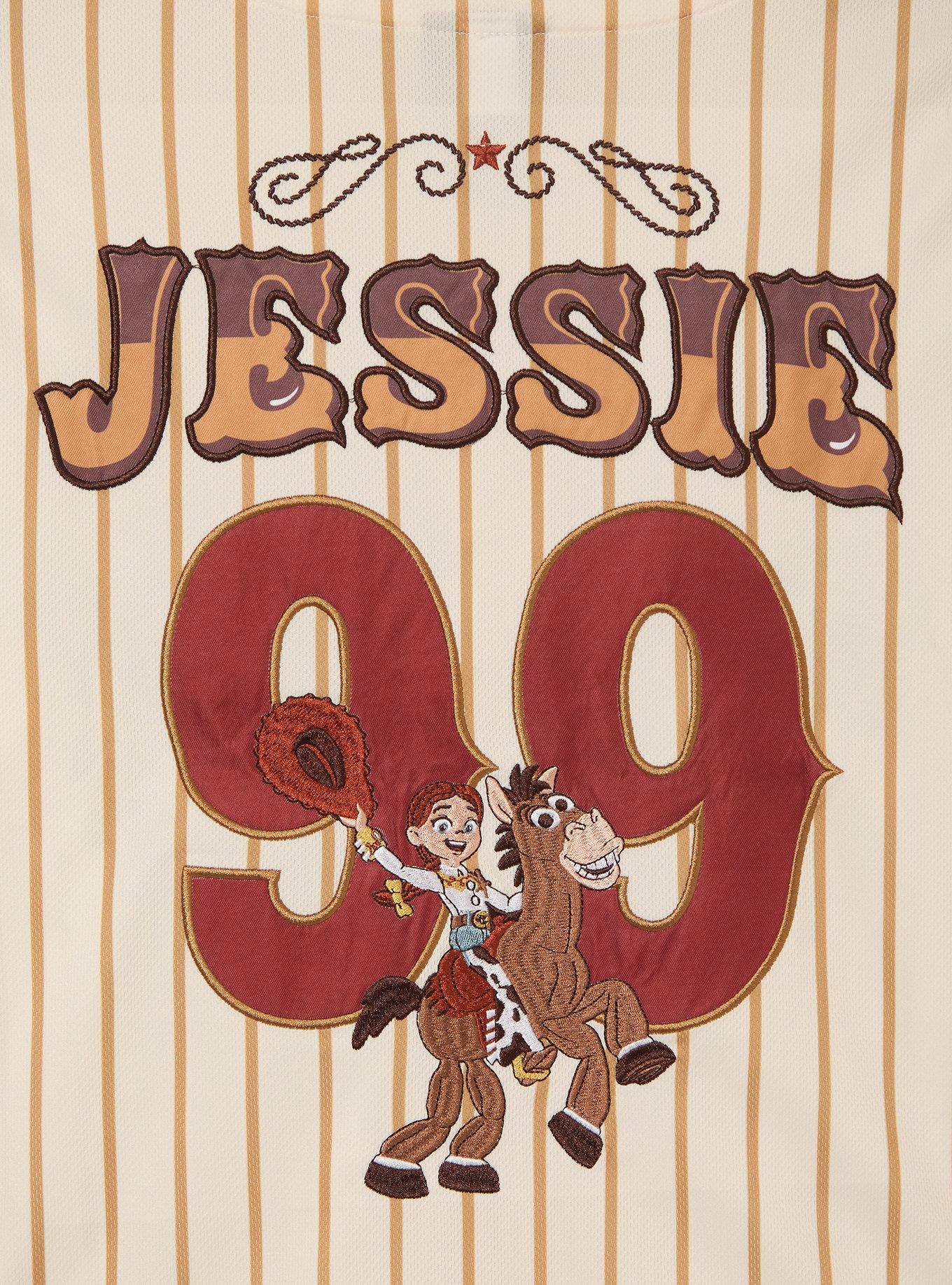 Jersey cropped de béisbol Jessie de Toy Story, talla plus