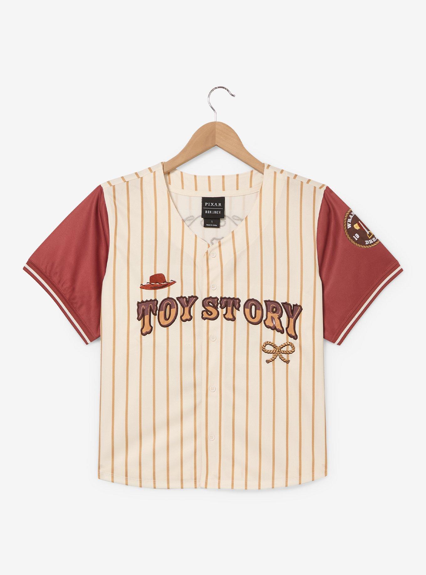 Jersey cropped de béisbol Jessie de Toy Story, talla plus