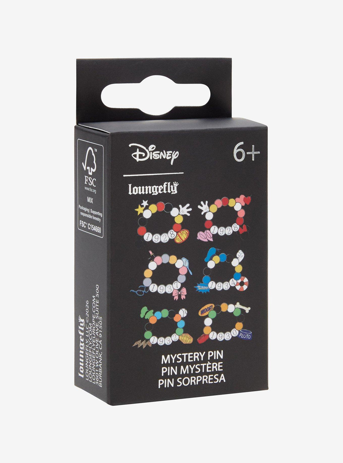 Pin sorpresa de pulsera de Mickey Mouse y sus amigos