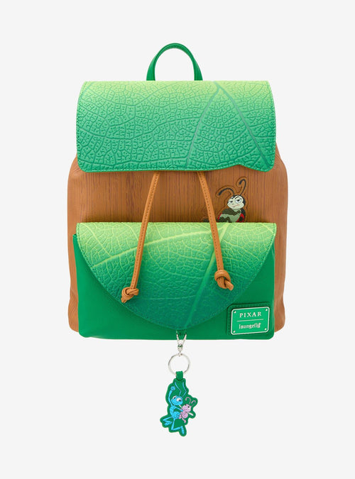 Mochila mini Disney Pixar A Bug's Life con hojas