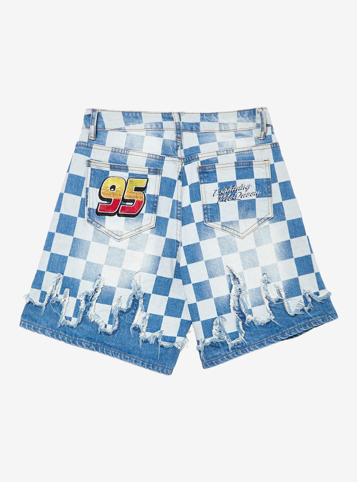 Shorts a cuadros Disney Pixar Cars para mujer