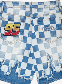 Shorts a cuadros Disney Pixar Cars para mujer