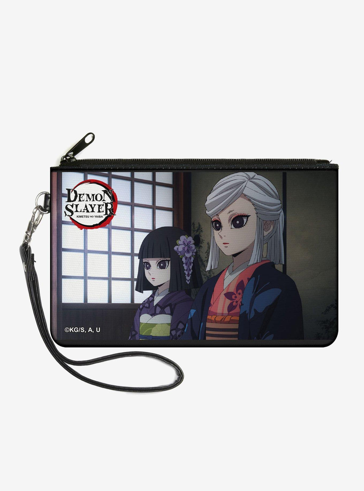 Billetera con cierre Kiriya y Amane - Demon Slayer