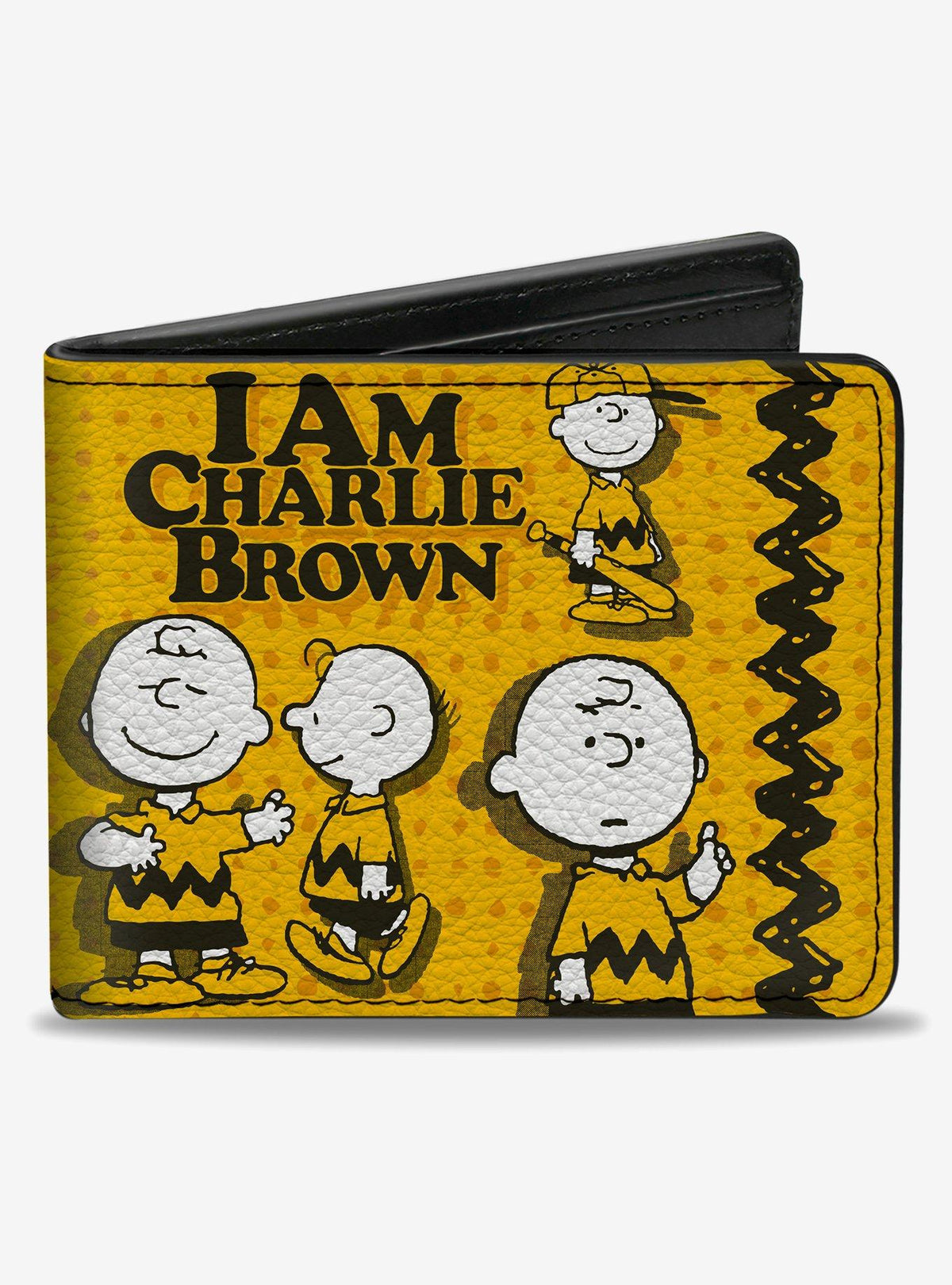 Billetera Peanuts Charlie Brown con diseño zigzag