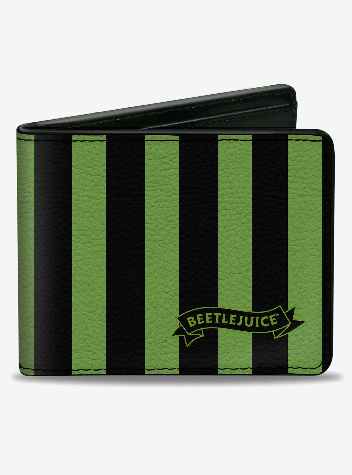 Billetera Beetlejuice Chibi con telarañas