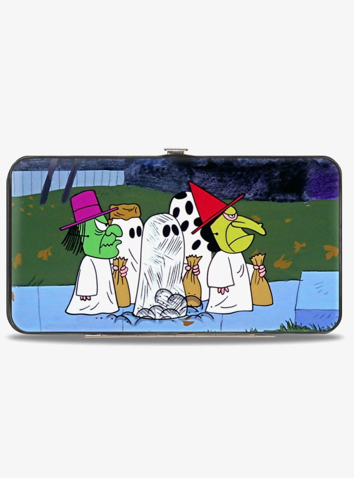 Billetera con bisagra Peanuts Gang de Halloween