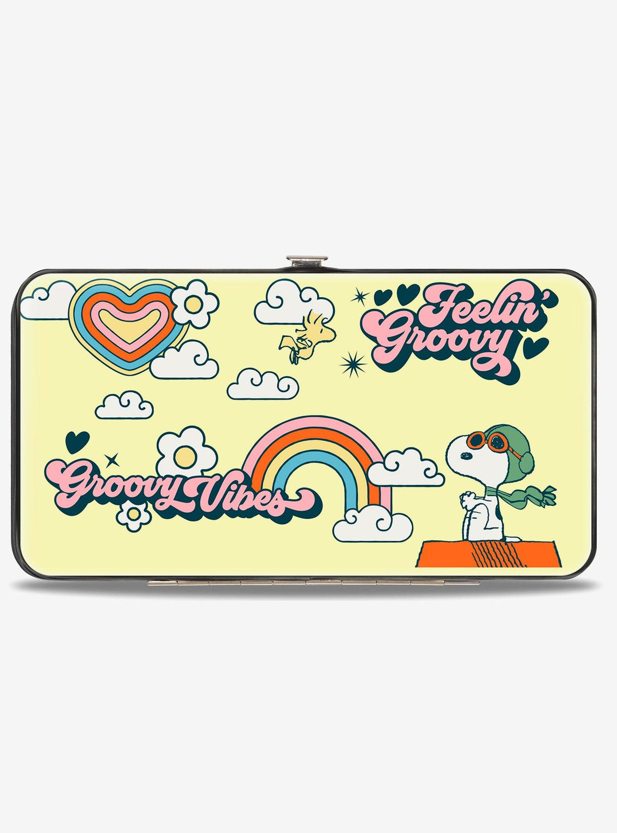 Billetera Peanuts Snoopy As del Aire y Woodstock