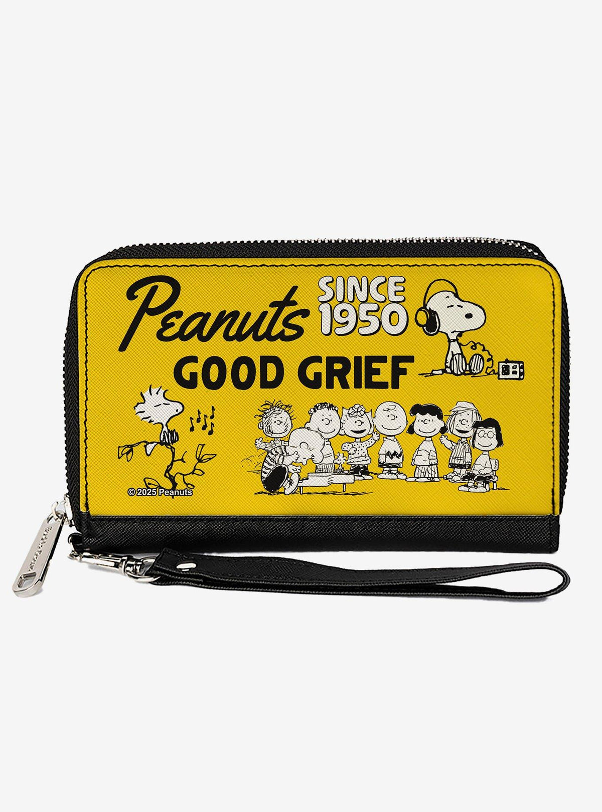 Billetera Peanuts con cierre envolvente