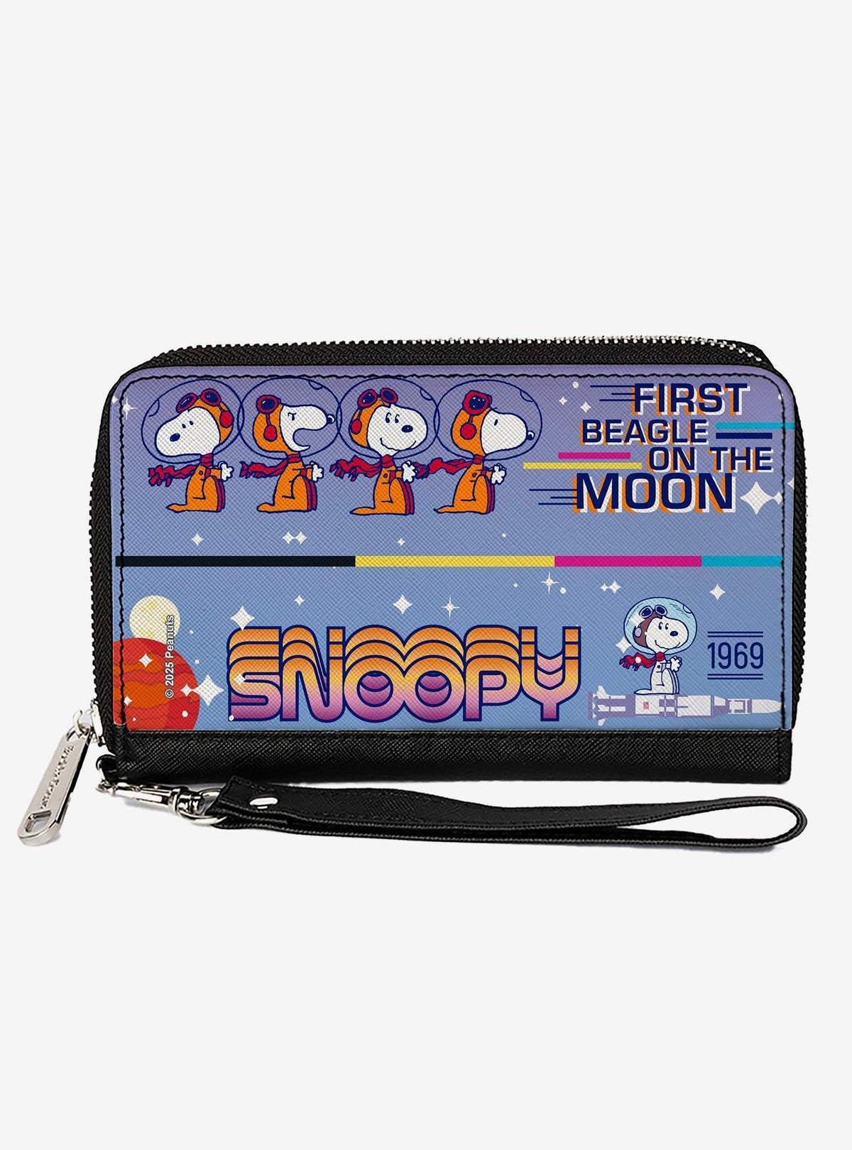 Billetera Snoopy: Primer beagle en la Luna
