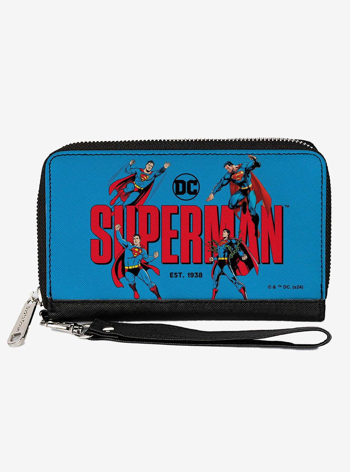 Billetera Superman Est. 1938 con cierre