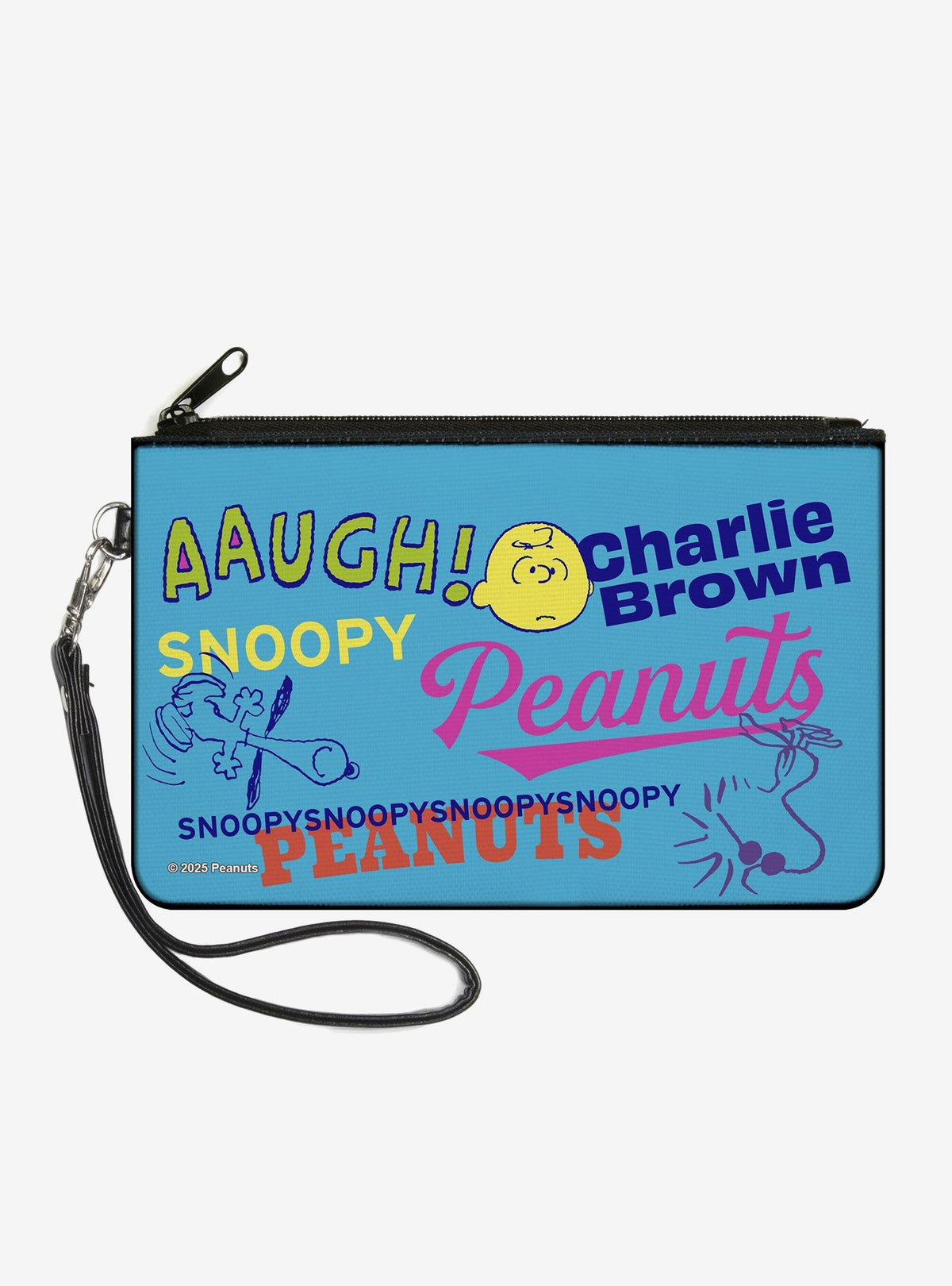 Billetera clutch Peanuts de Charlie Brown, Snoopy y Woodstock